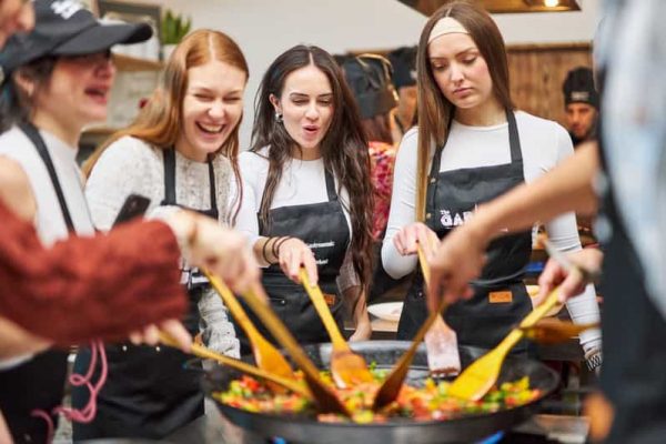 Clase de cocina de paella